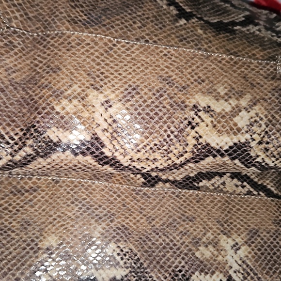 Jessica simpson Harvie knee high boot Brown snake skin Brand new size 9 - Picture 5 of 5